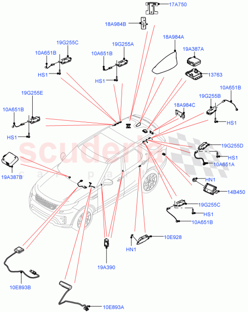 Part Diagram for Land Rover LR146948