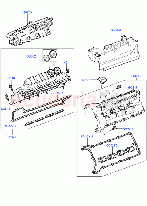 Part Diagram for Land Rover LR010686