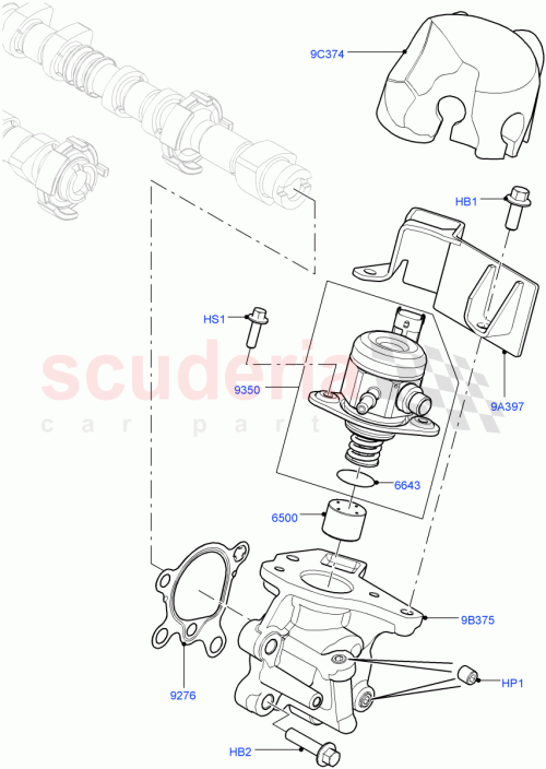 Part Diagram for Land Rover 4469260
