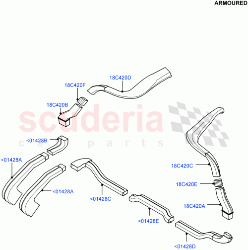 Part Diagram for Land Rover LR070080