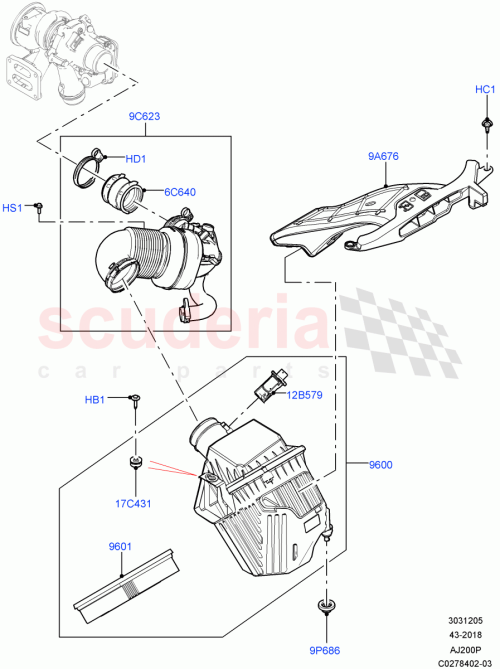 Part Diagram for Land Rover LR093998