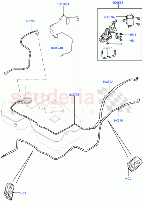 Part Diagram for Land Rover LR060841