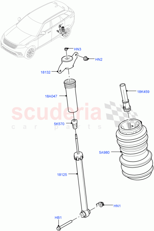 Part Diagram for Land Rover LR093603