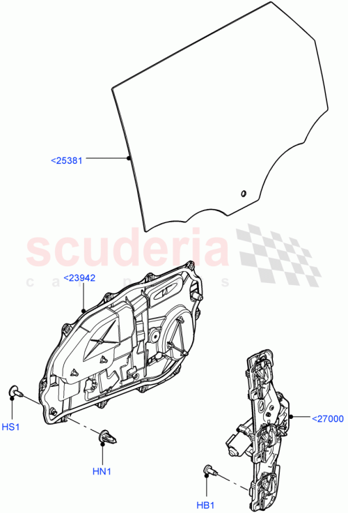 Part Diagram for Land Rover LR155735