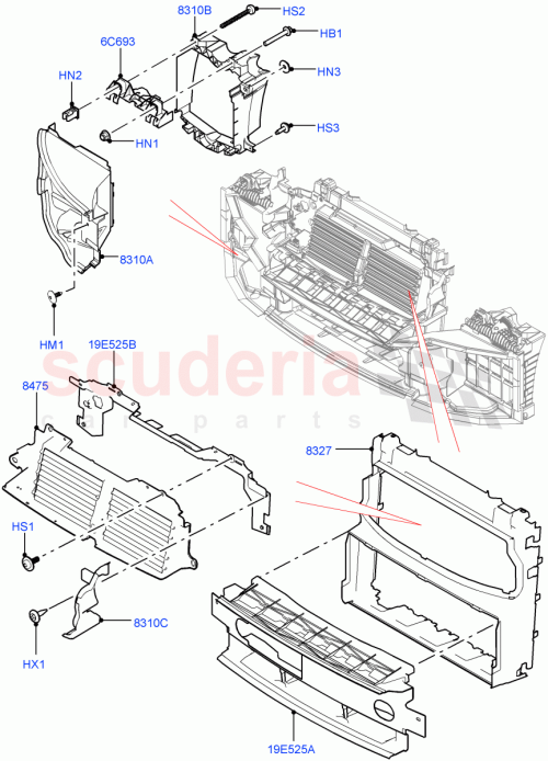 Part Diagram for Land Rover LR048172