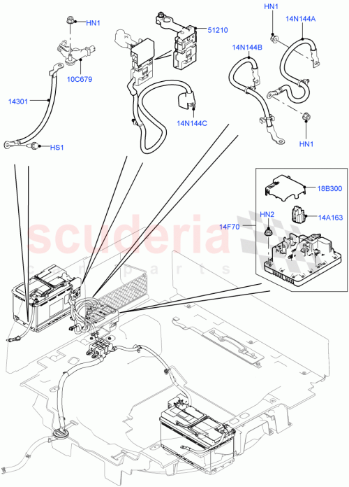 Part Diagram for Land Rover LR054579