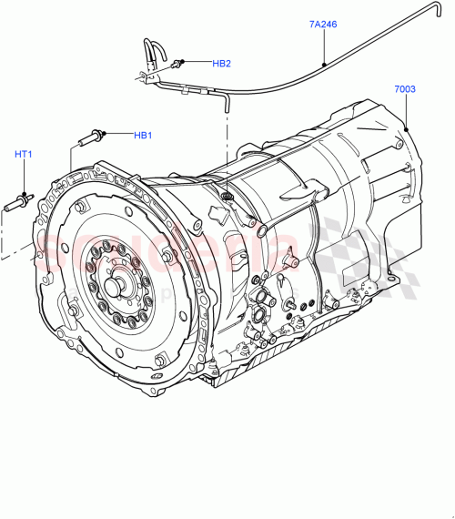 Part Diagram for Land Rover LR113199