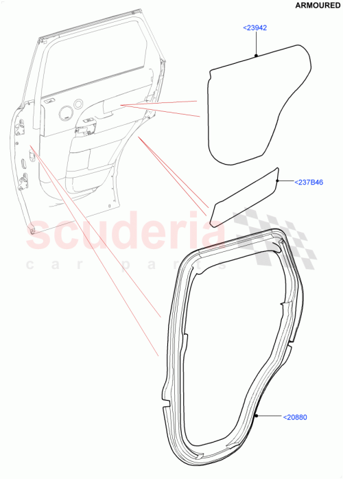 Part Diagram for Land Rover LR078250