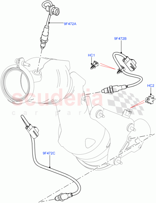 Part Diagram for Land Rover LR140067