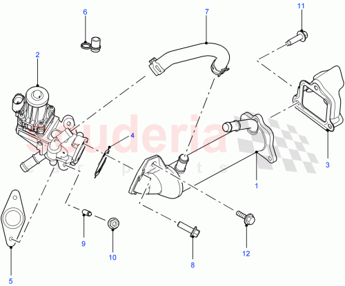 Part Diagram for Land Rover LR077774