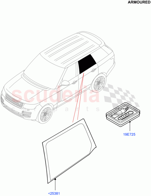 Part Diagram for Land Rover LR087751