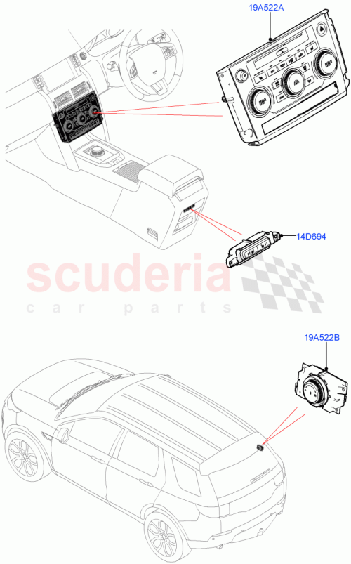 Part Diagram for Land Rover LR083846