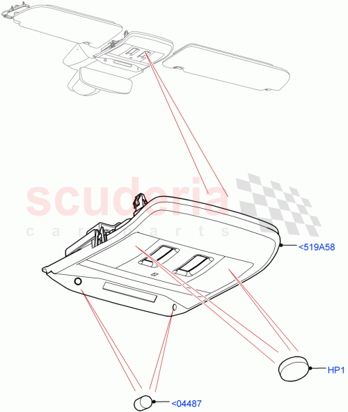 Part Diagram for Land Rover LR173241