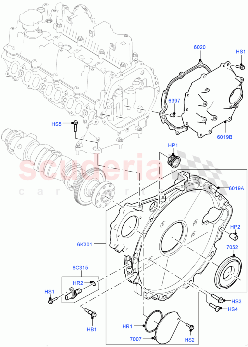 Part Diagram for Land Rover LR095782