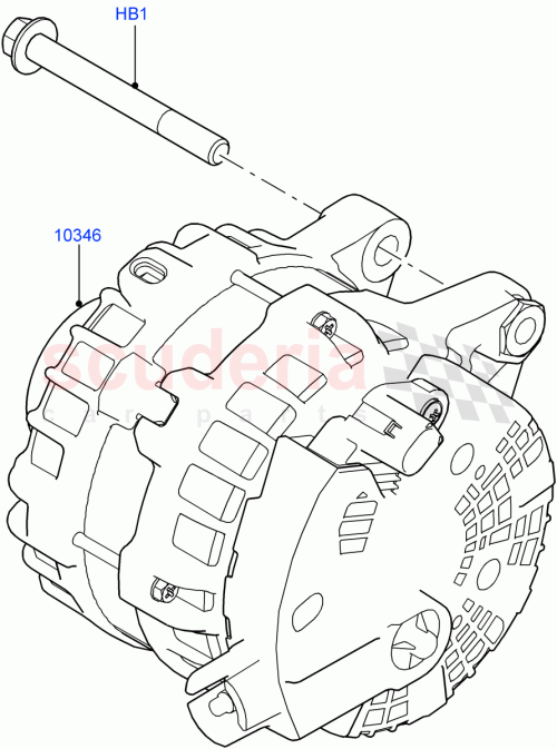 Part Diagram for Land Rover LR140623