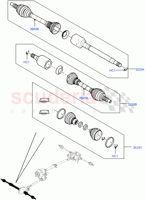 Part Diagram for Land Rover LR034530