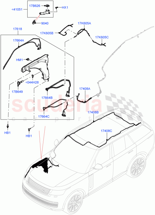Part Diagram for Land Rover LR166355
