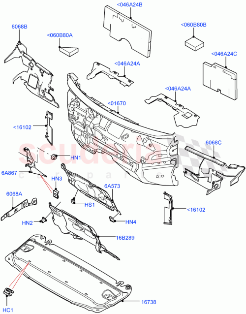 Part Diagram for Land Rover LR059529