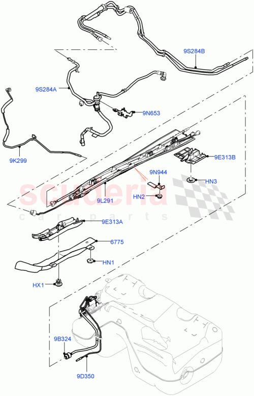 Part Diagram for Land Rover LR094174