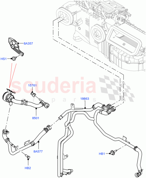 Part Diagram for Land Rover LR125239