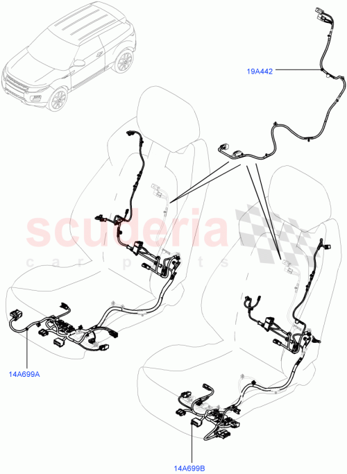 Part Diagram for Land Rover LR028312