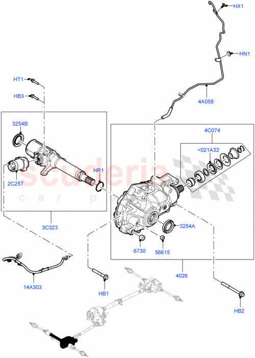 Part Diagram for Land Rover LR151933