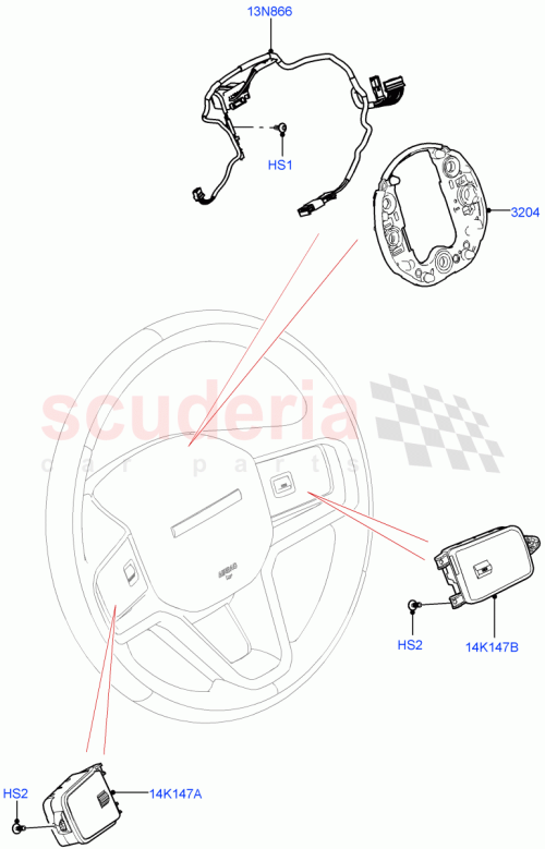Part Diagram for Land Rover LR161923
