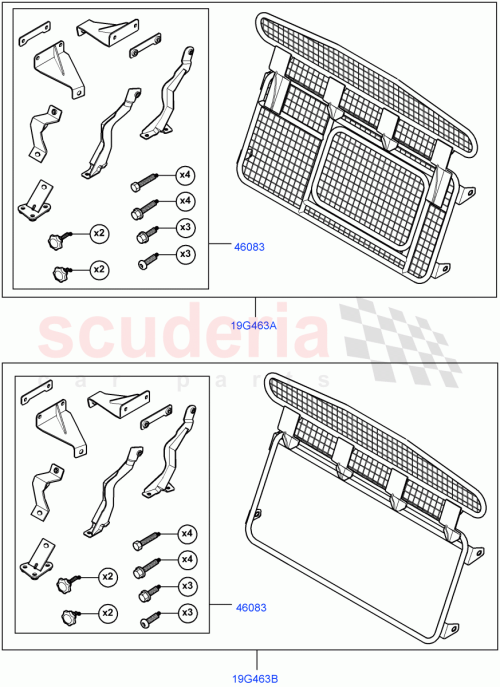 Part Diagram for Land Rover VPLVS0145