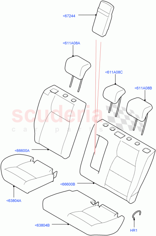 Part Diagram for Land Rover LR112903