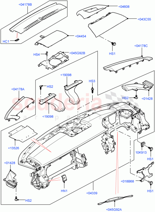 Part Diagram for Land Rover LR109416