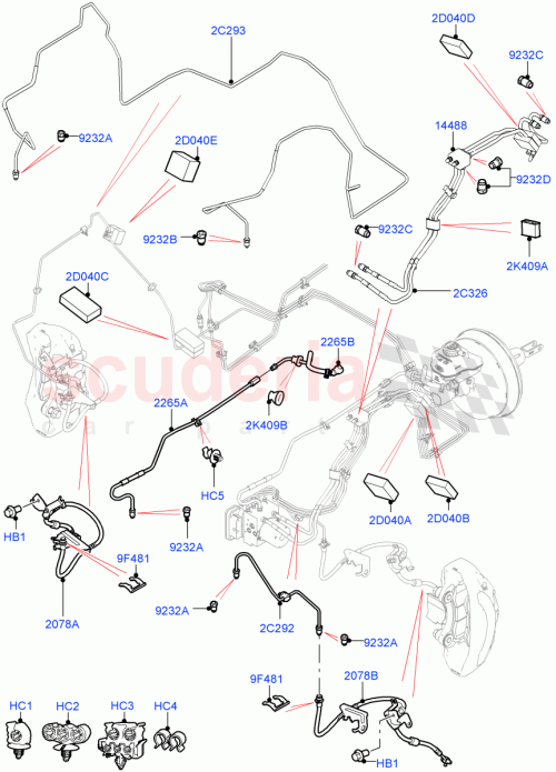 Part Diagram for Land Rover LR137522
