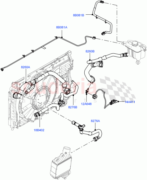 Part Diagram for Land Rover LR115205