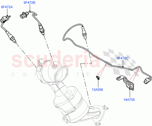 Part Diagram for Land Rover LR140066