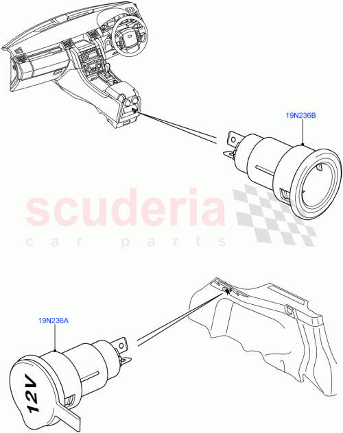 Part Diagram for Land Rover YXW500030PVJ