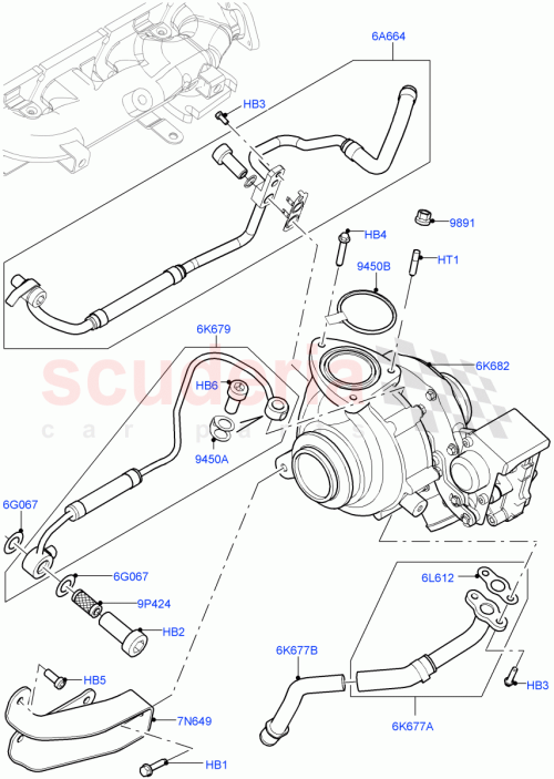 Part Diagram for Land Rover LR006812