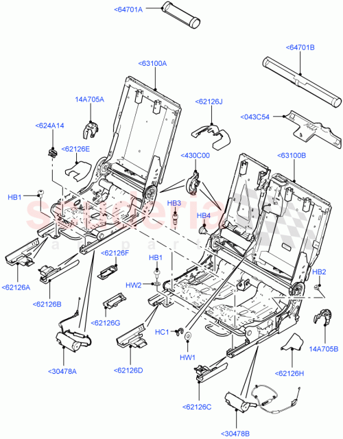 Part Diagram for Land Rover LR079288