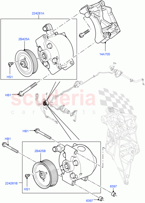 Part Diagram for Land Rover RQO500060