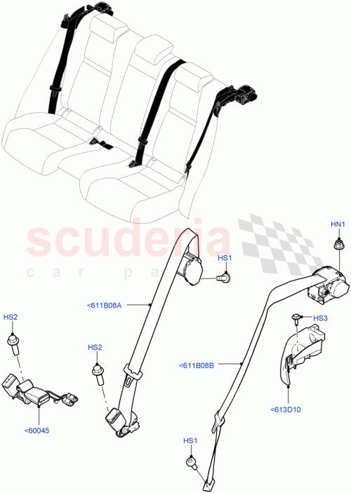 Part Diagram for Land Rover LR092531