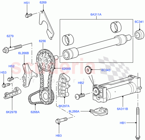 Part Diagram for Land Rover 1031400