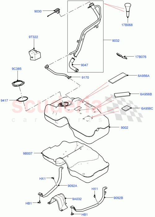 Part Diagram for Land Rover LR063940