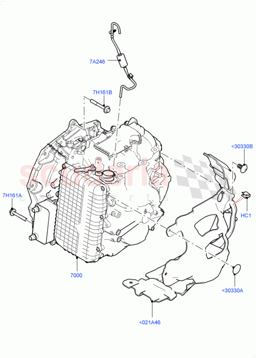 Part Diagram for Land Rover LR113832