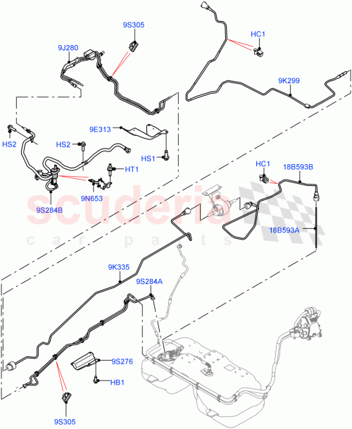 Part Diagram for Land Rover LR126566