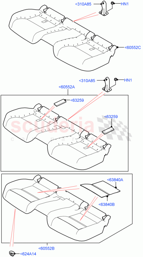Part Diagram for Land Rover LR092319