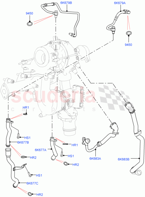 Part Diagram for Land Rover LR110749