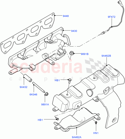 Part Diagram for Land Rover LR016965