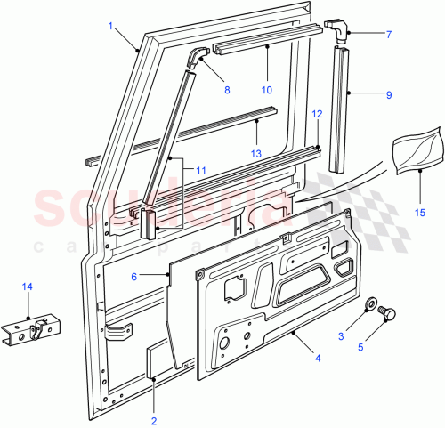 Part Diagram for Land Rover 201235