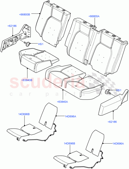 Part Diagram for Land Rover HXA500031PVJ