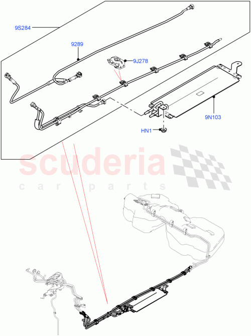 Part Diagram for Land Rover LR093040