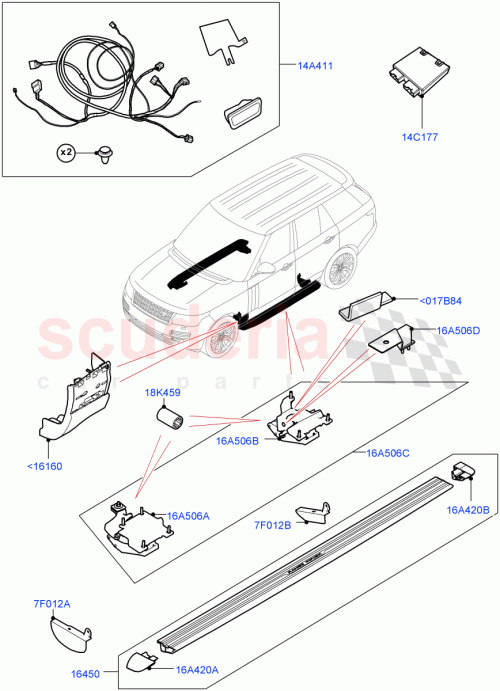 Part Diagram for Land Rover VPLGP0441