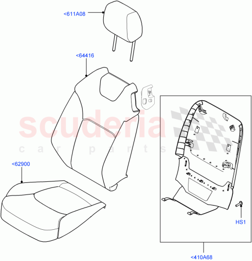 Part Diagram for Land Rover LR074712